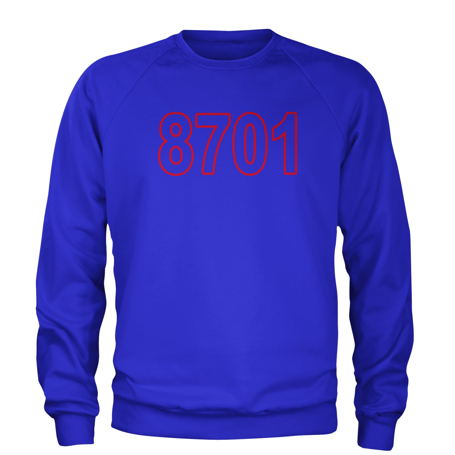 Timeless 8701 Era Y2K Adult Crewneck Sweatshirt Royal Blue