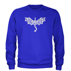 Wingleader Basgiath War College Adult Crewneck Sweatshirt Royal Blue