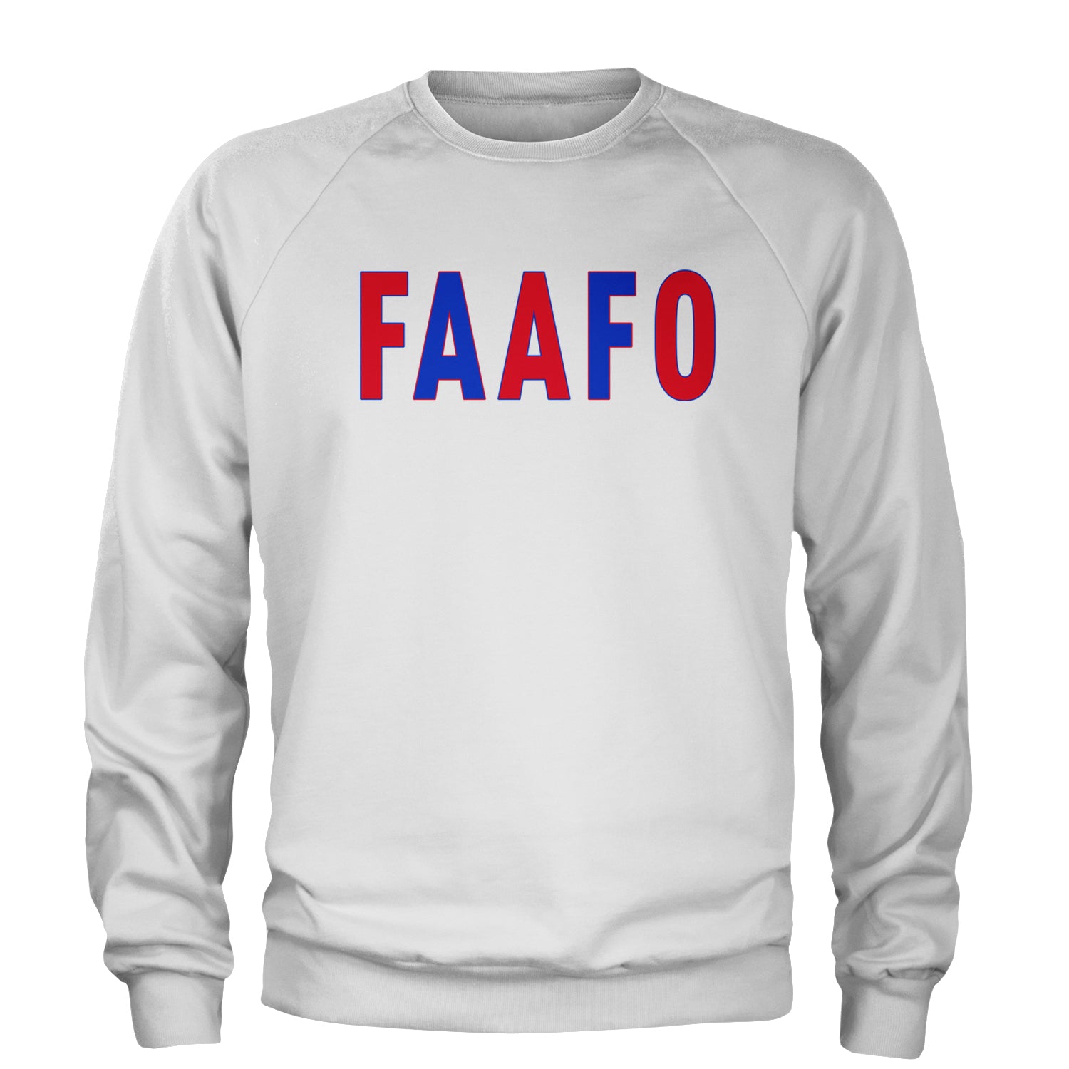 FAAFO Olympic Team USA Shirt Adult Crewneck Sweatshirt White