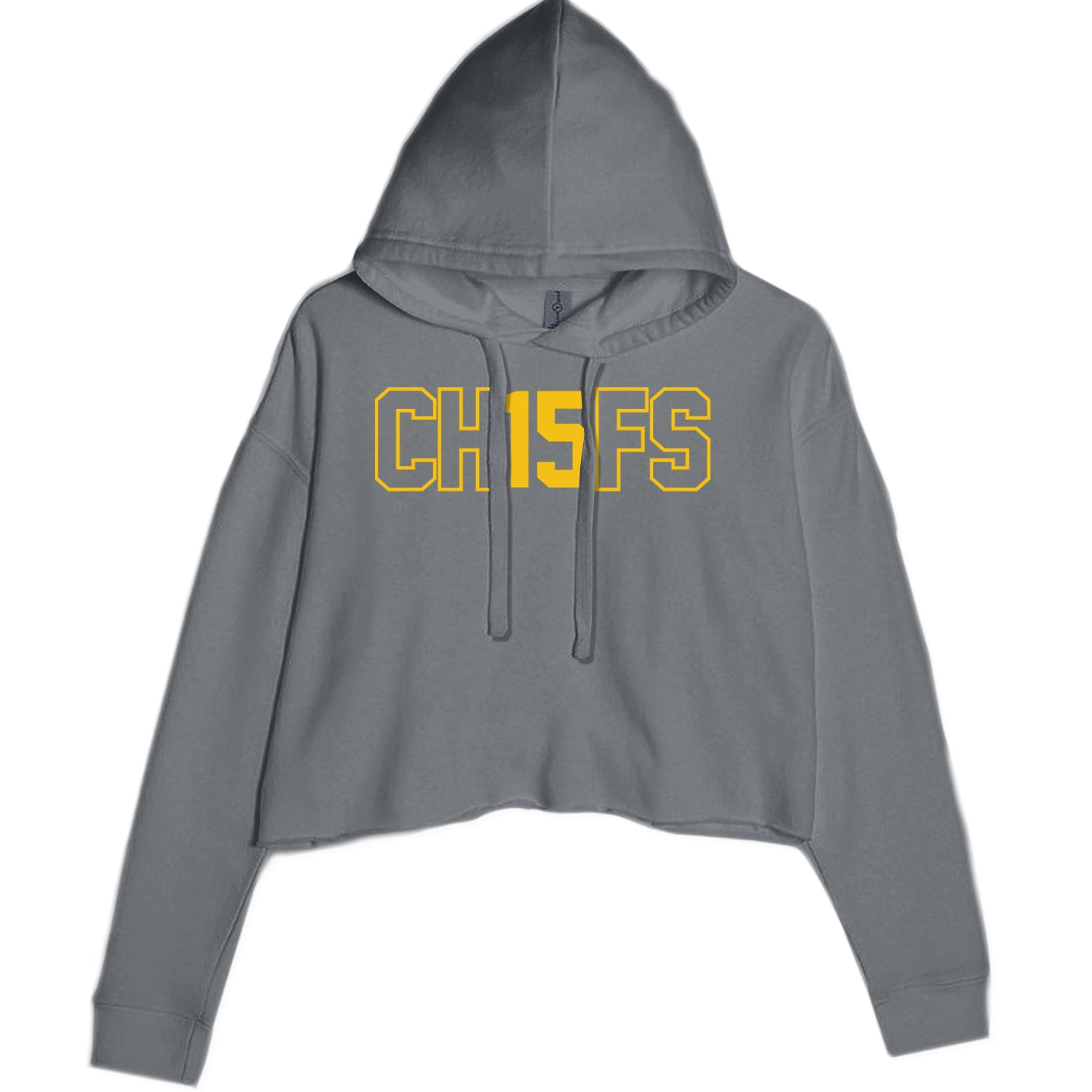 Ch15fs Chief 15 Shirt Cropped Hoodie Sweatshirt Black