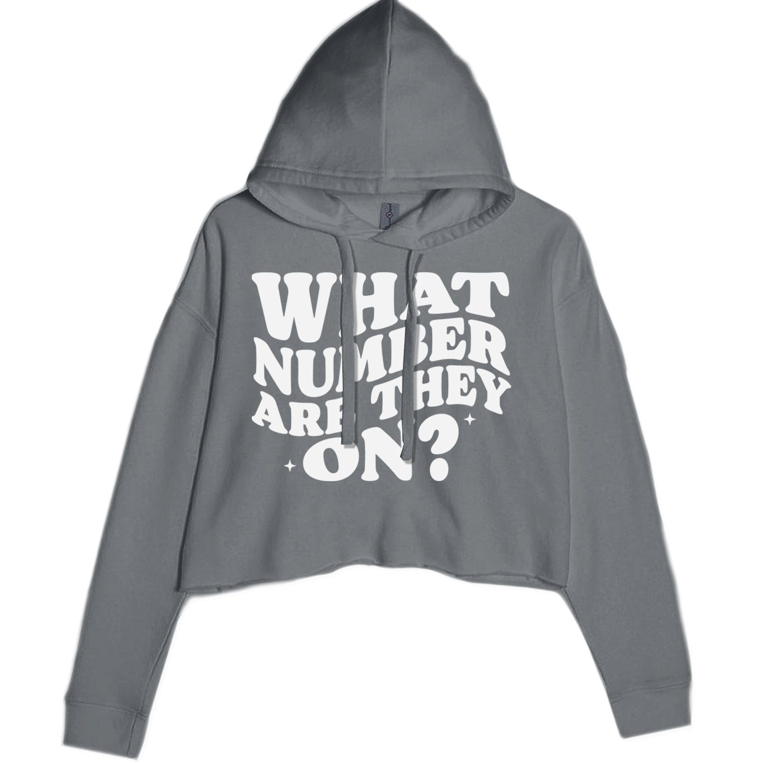 What Number Are They On Dance Cropped Hoodie Sweatshirt Black