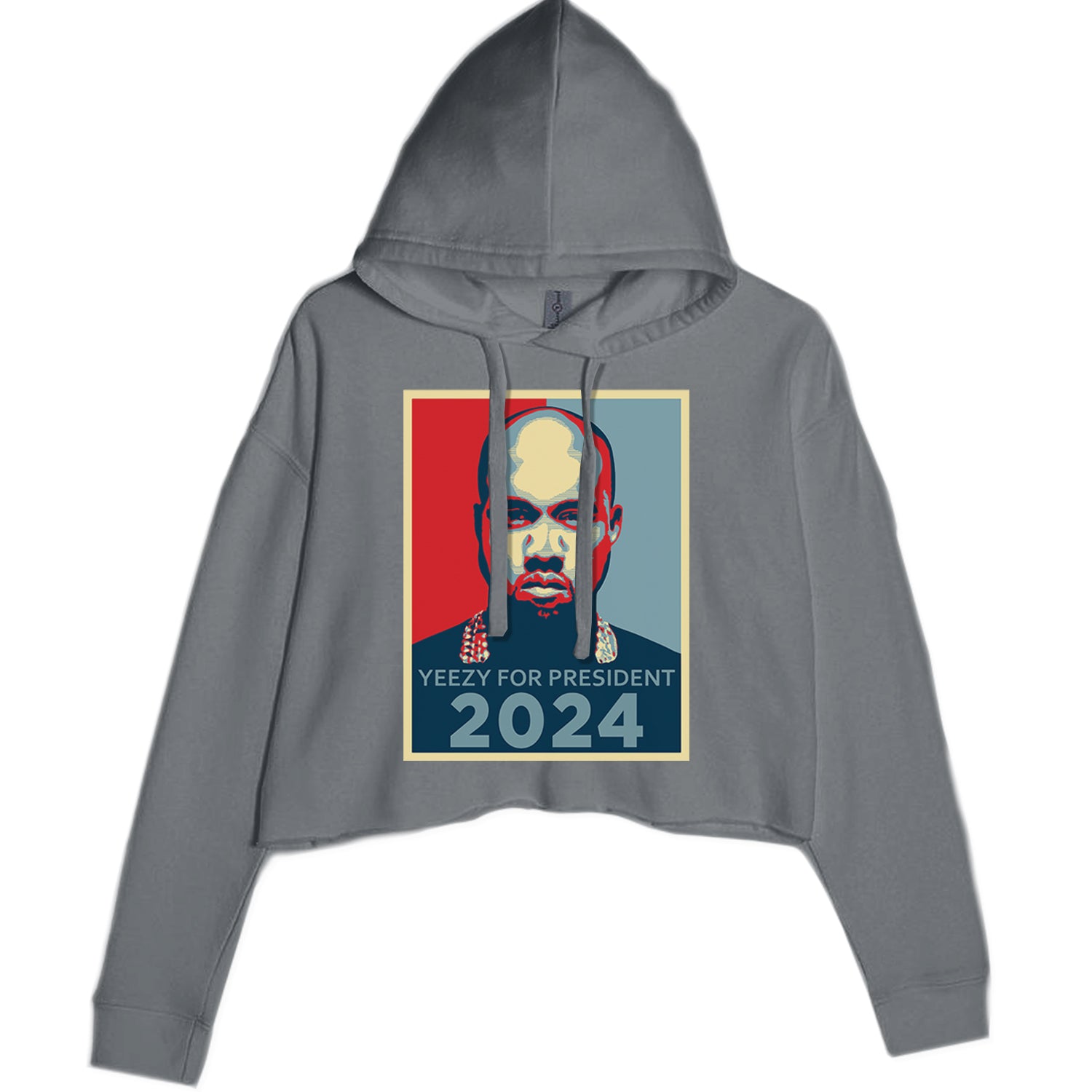 Yeezus For President Vote for Ye Values! Sweatshirt Charcoal Grey
