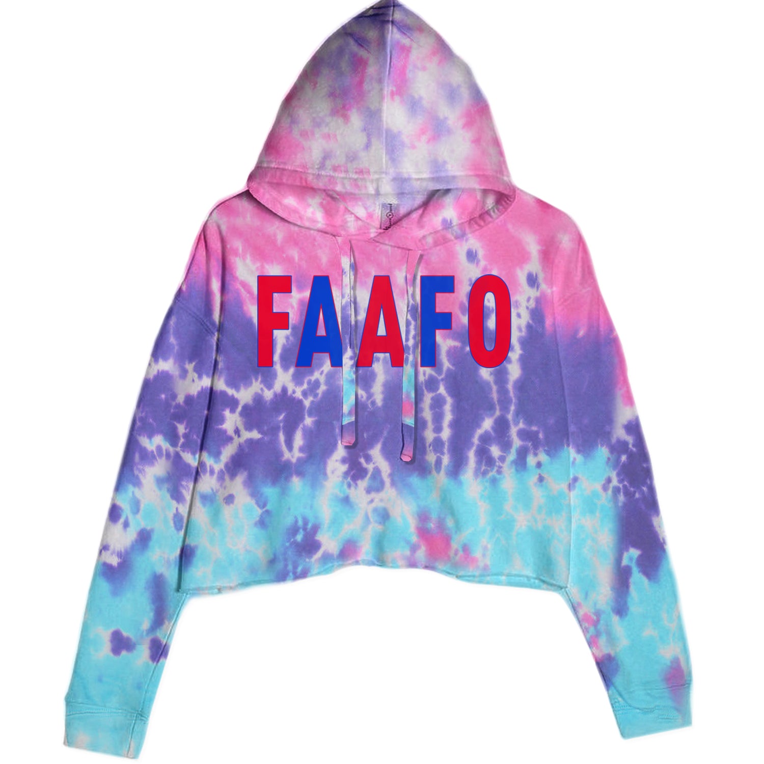 FAAFO Olympic Team USA Shirt Cropped Hoodie Sweatshirt Cotton Candy