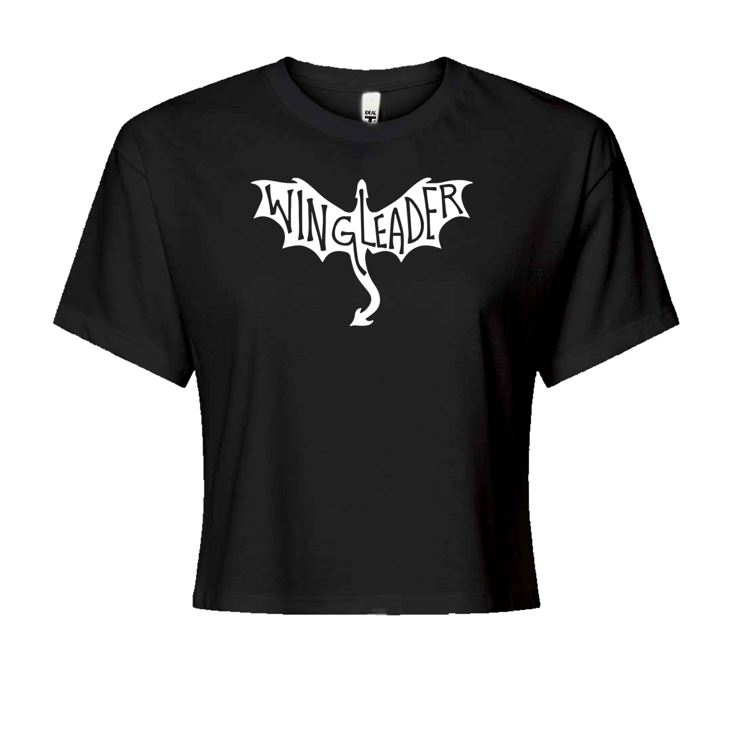 Wingleader Basgiath War College Cropped T-Shirt Black