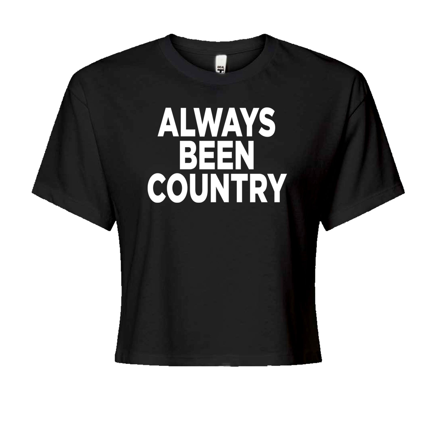 Always Been Country Music Cropped T-Shirt