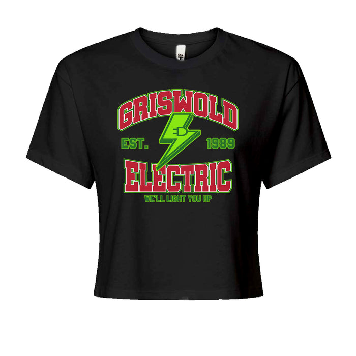 Griswold Electric We'll Light You UpCropped T-Shirt