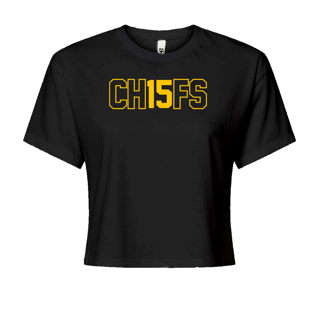 Ch15fs Chief 15 Shirt Cropped T-Shirt Black