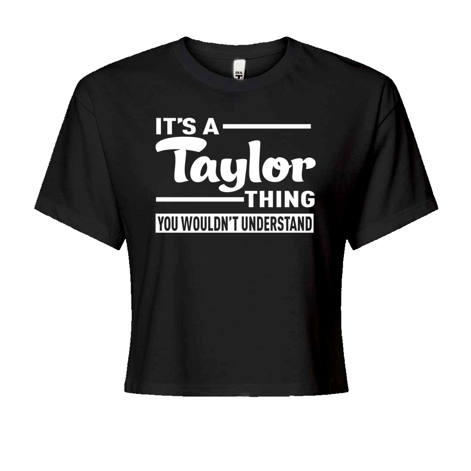 It's A Taylor Thing, You Wouldn't Understand TTPD Cropped T-Shirt Heather Grey