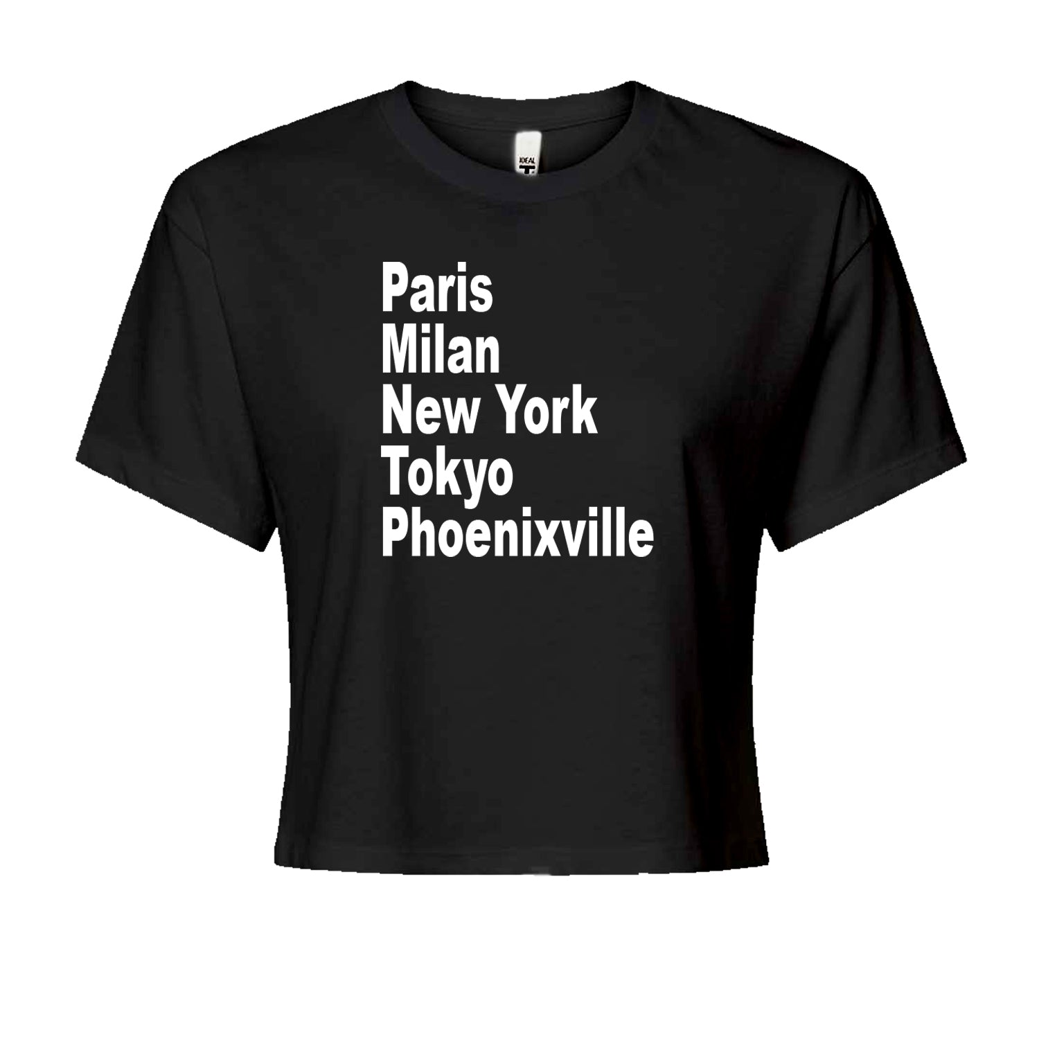 The Great Borough Of Phoenixville Cropped T-Shirt