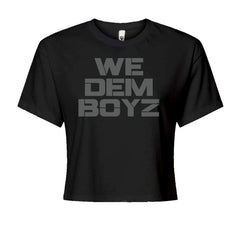 WE Dem Boys Dallas  Cropped T-Shirt Black