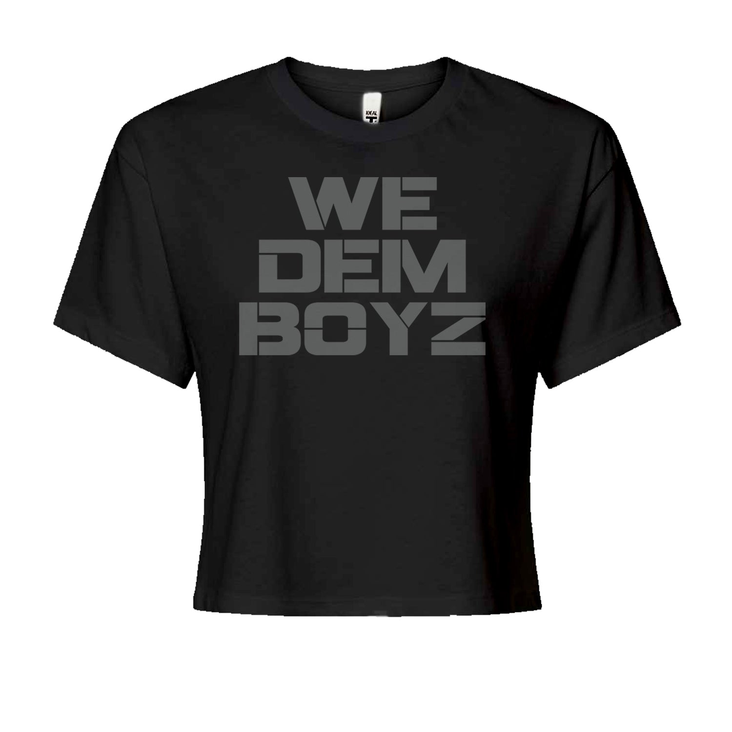 WE Dem Boys Dallas  Cropped T-Shirt Navy Blue