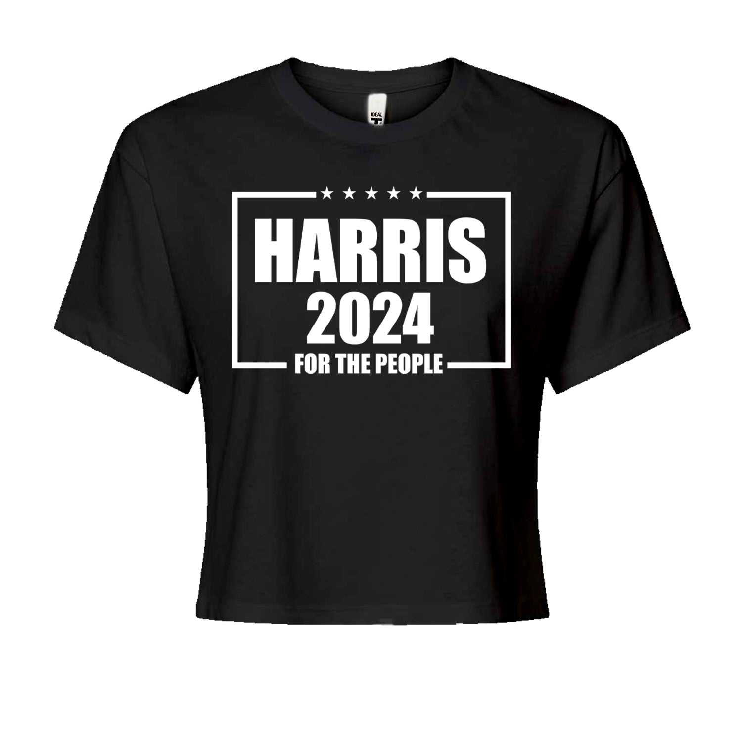 Harris 2024 - Vote For Kamala For President Cropped T-Shirt Navy Blue