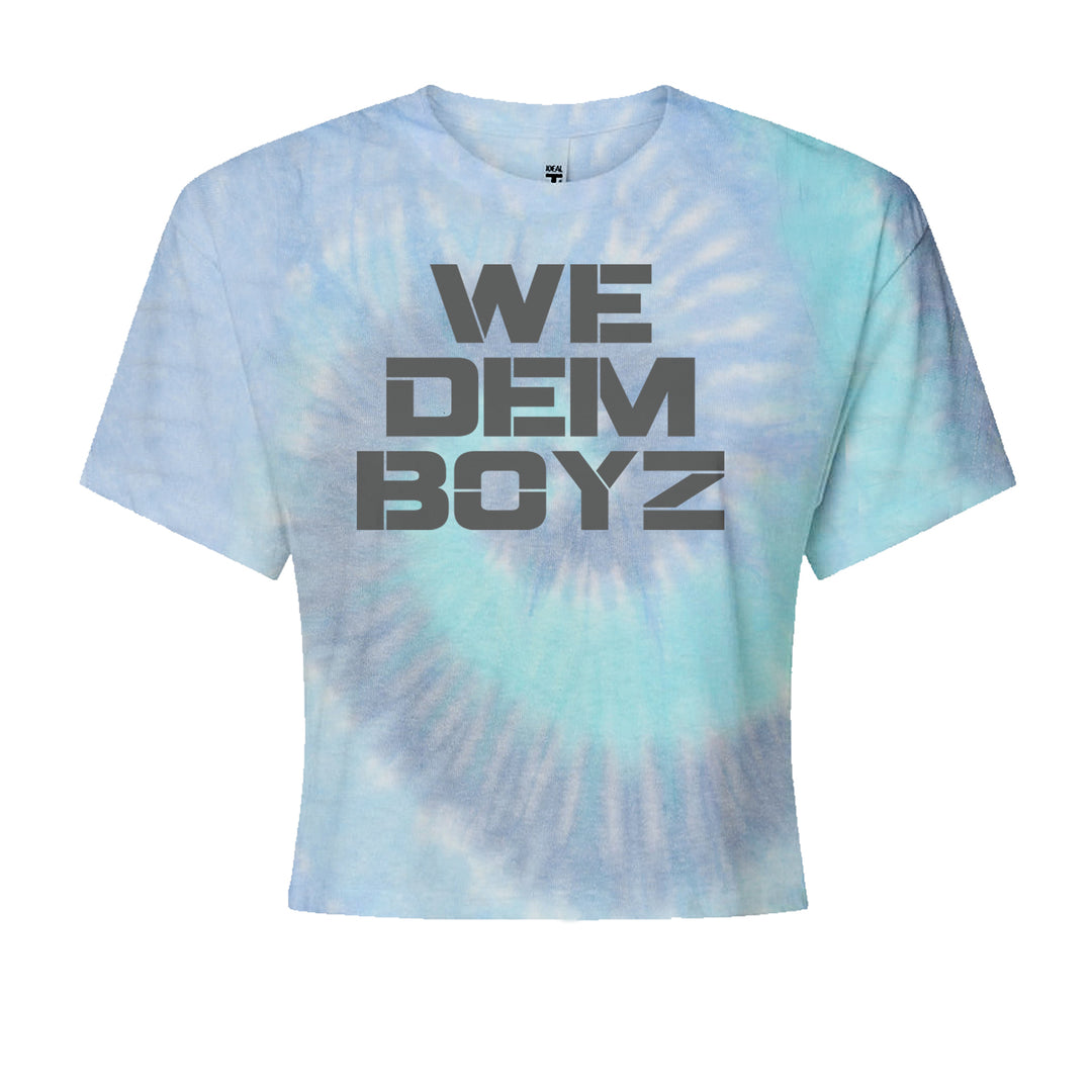 WE Dem Boys Dallas  Cropped T-Shirt Blue Clouds