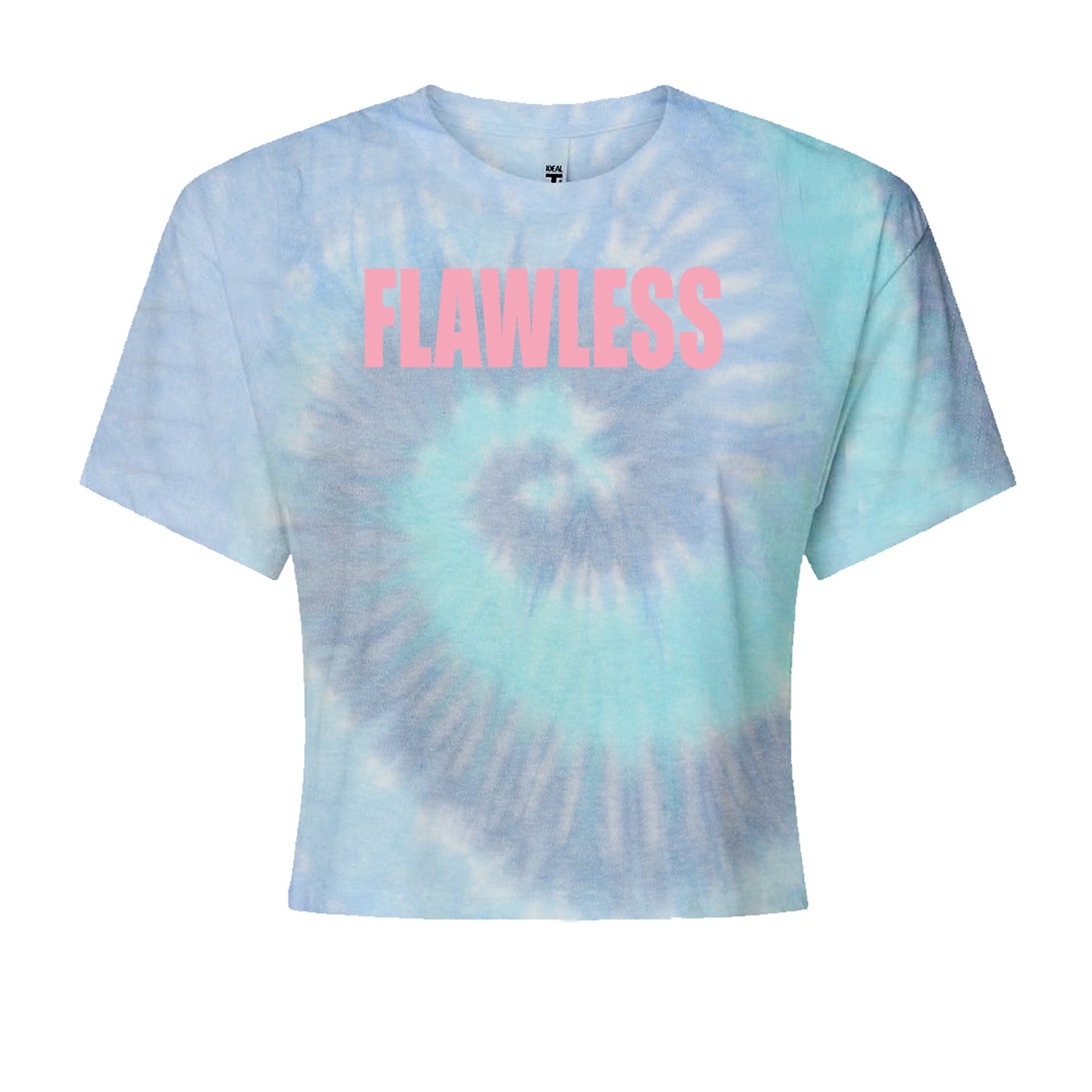 Flawless Renaissance Cropped T-Shirt Blue Clouds