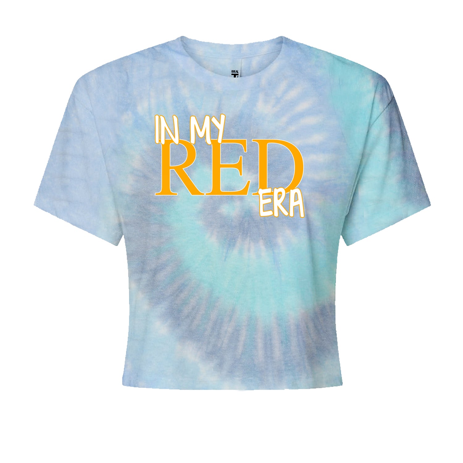 In My Red Era Kansas City Cropped T-Shirt Blue Clouds