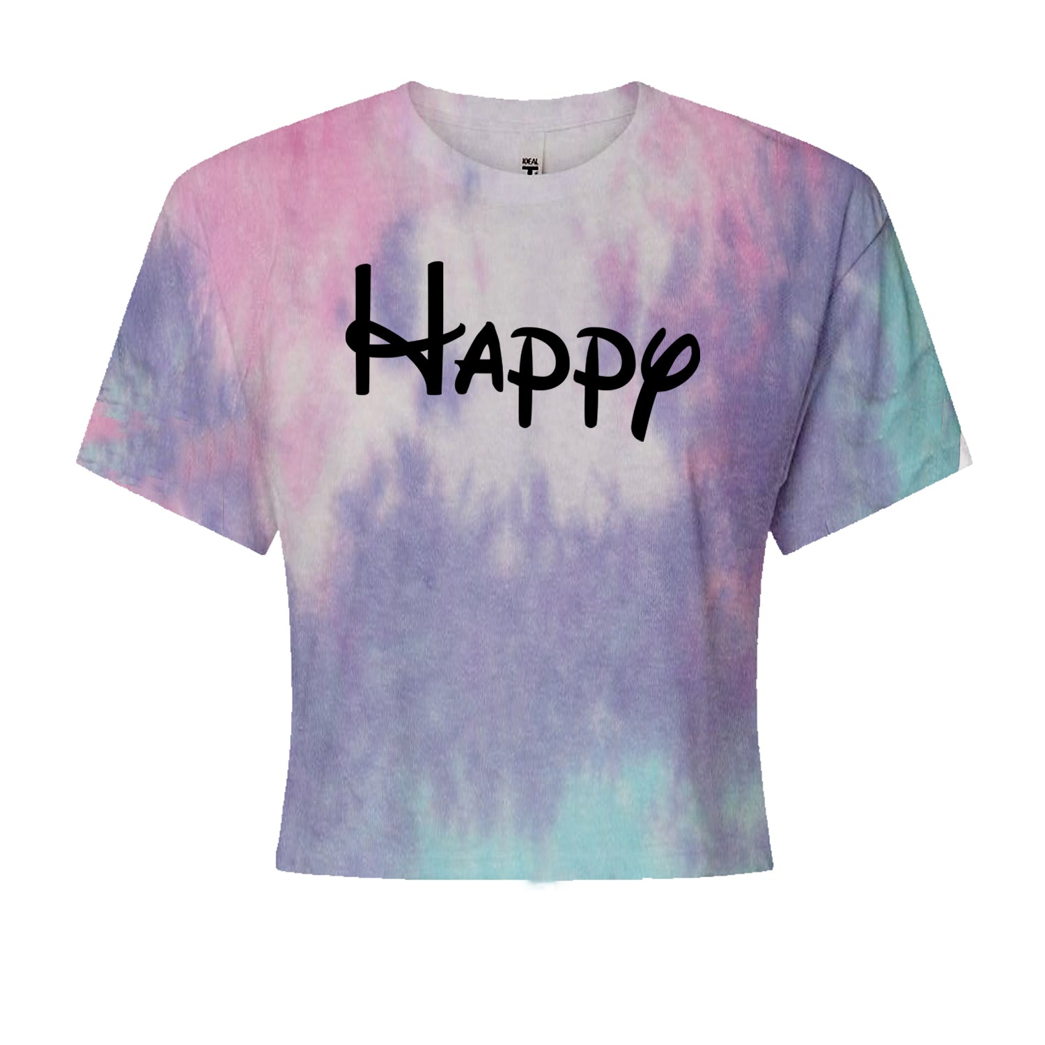 Happy - 7 Dwarfs Costume Cropped T-Shirt Cotton Candy