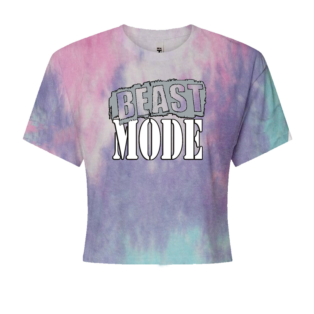 Beast Mode Training Gym Workout Cropped T-Shirt Cotton Candy