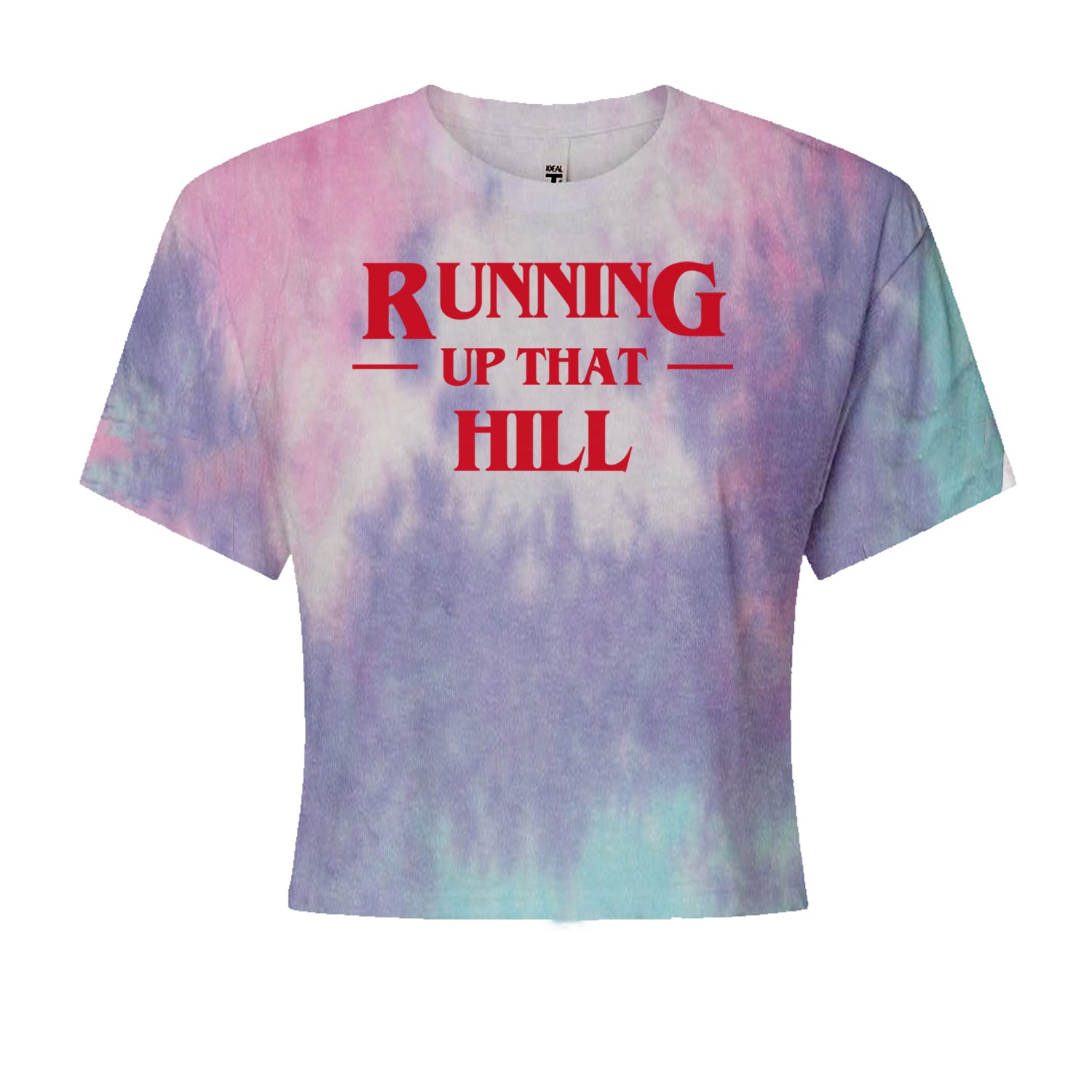 Running Up That HillCropped T-Shirt Cotton Candy