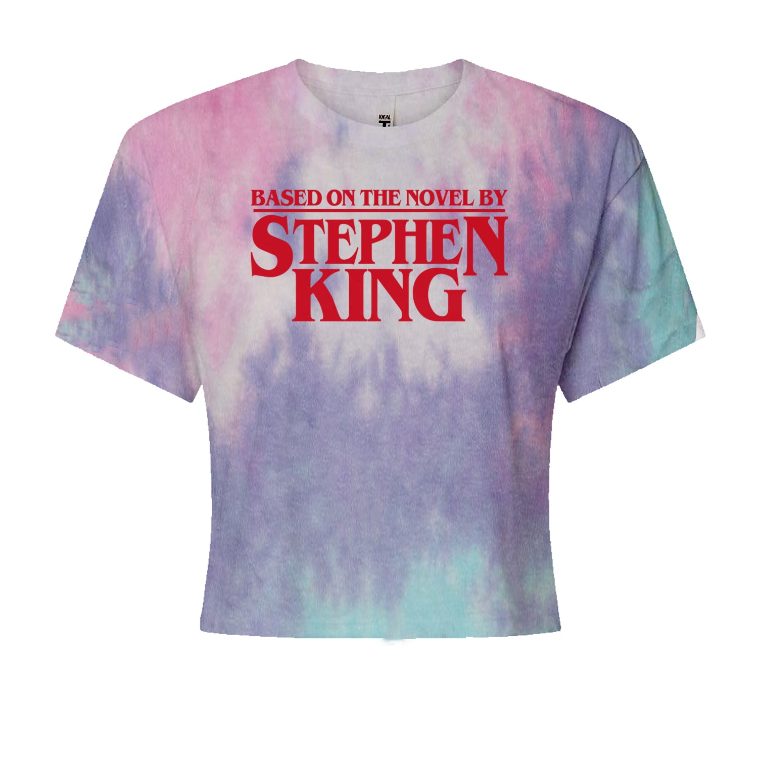 Based On The Novel By Stephen King Cropped T-Shirt Cotton Candy