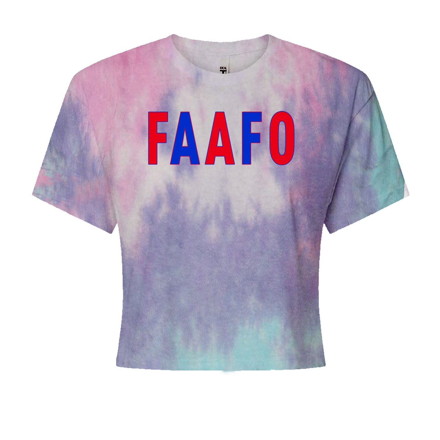 FAAFO Olympic Team USA Shirt Cropped T-Shirt Cotton Candy