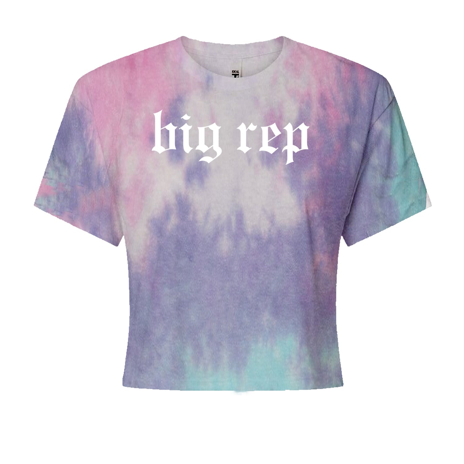 Big Rep Reputation Music Lover Gift Fan Favorite Cropped T-Shirt Cotton Candy