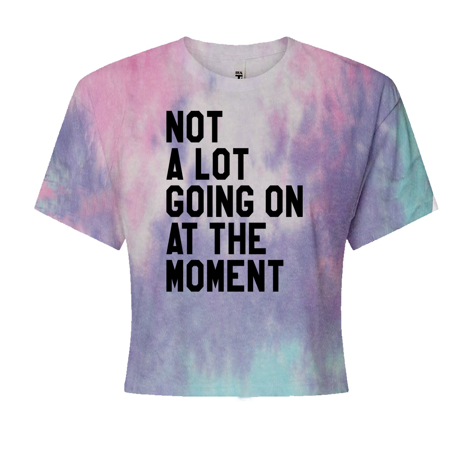 NOT A Lot Going On At The Moment Feeling 22 TTPD Cropped T-Shirt Cotton Candy