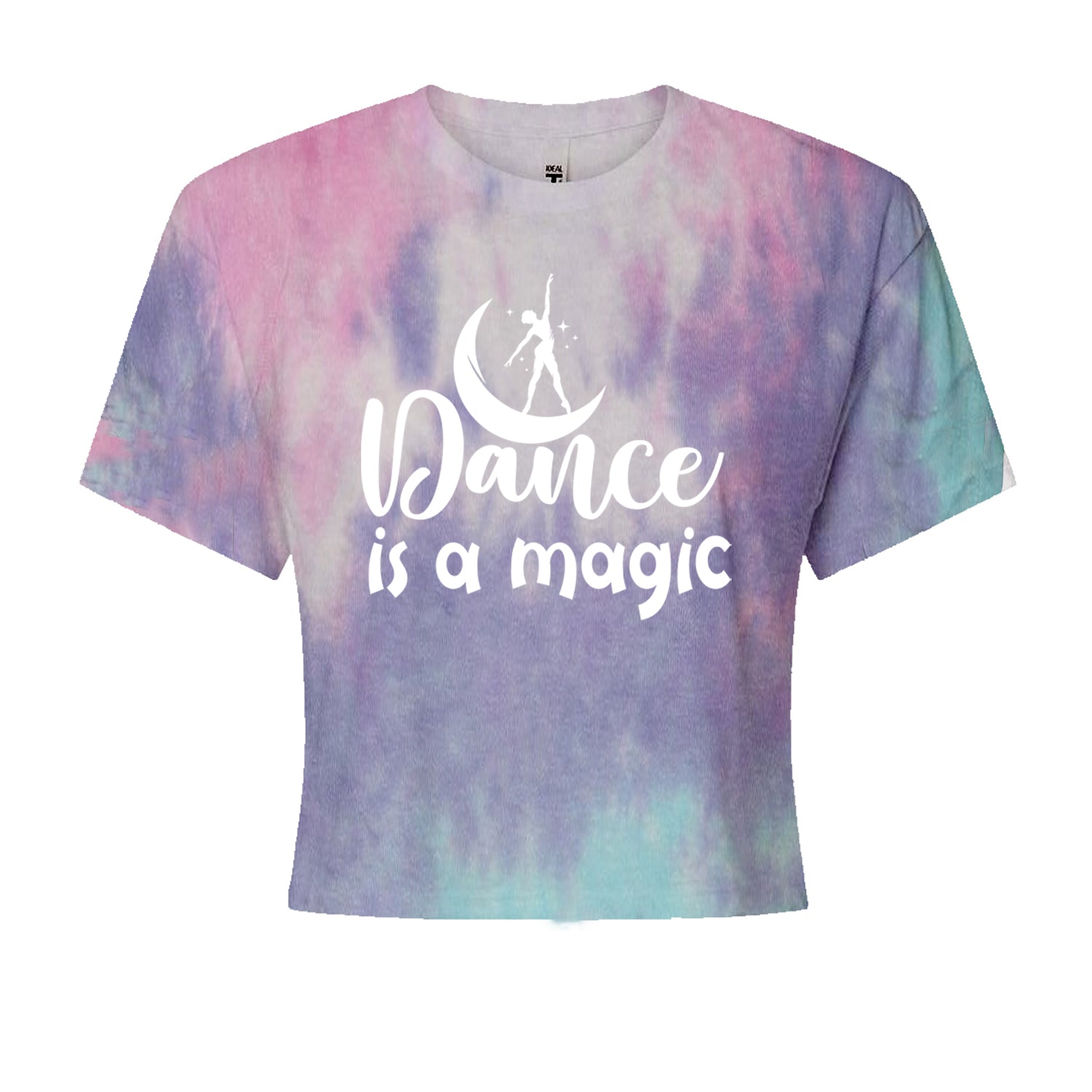 Dance Is Magic Cropped T-Shirt Cotton Candy