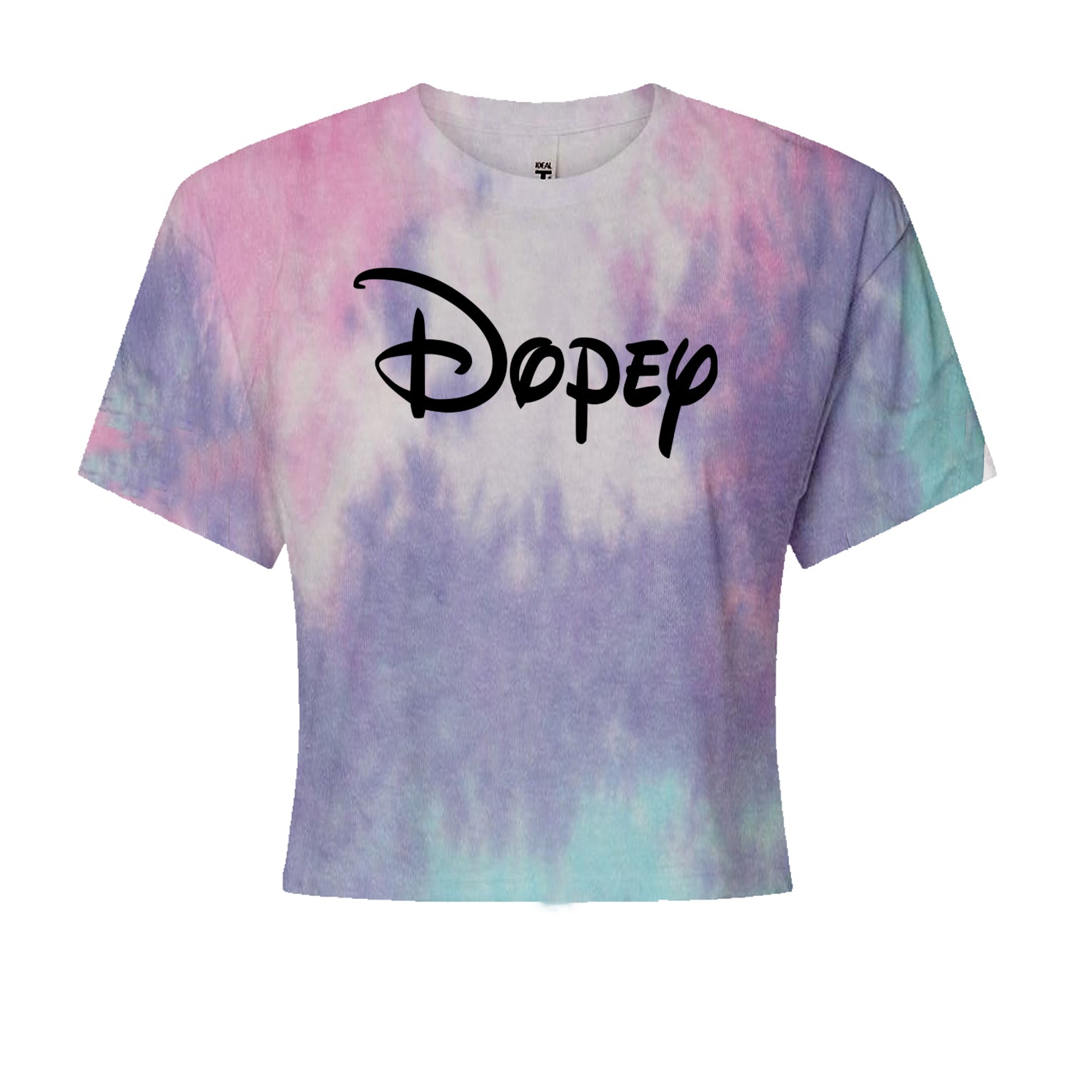 Dopey - 7 Dwarfs Costume Cropped T-Shirt Cotton Candy