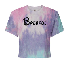 Bashful - 7 Dwarfs Costume Cropped T-Shirt Cotton Candy