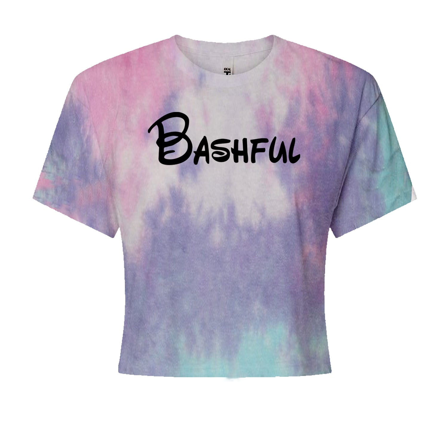 Bashful - 7 Dwarfs Costume Cropped T-Shirt Cotton Candy