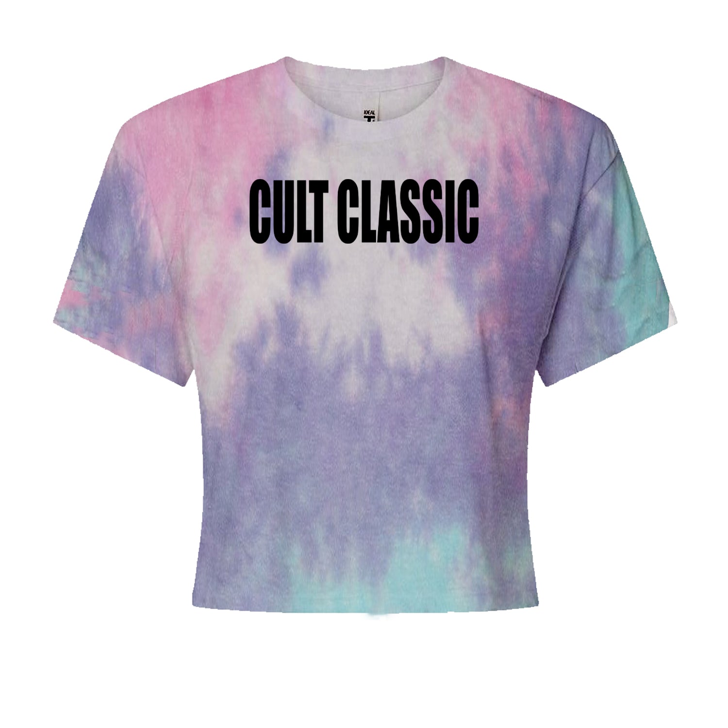 Cult Classic Pop Music ClubCropped T-Shirt Cotton Candy