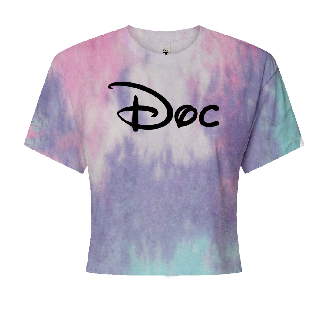 Doc - 7 Dwarfs Costume Cropped T-Shirt Cotton Candy