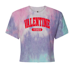 Valentines VibesCropped T-Shirt Cotton Candy