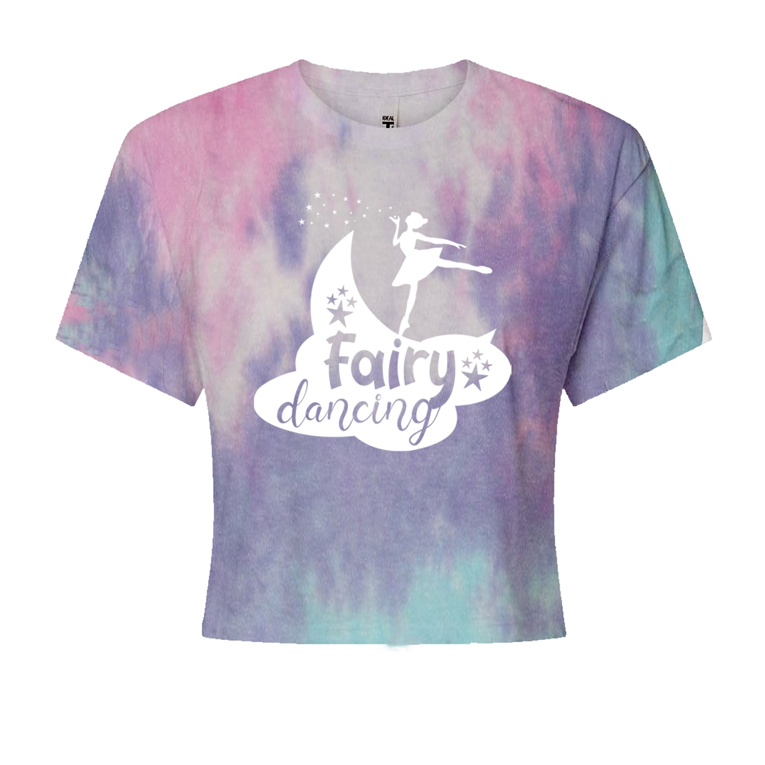 Fairy Dancing Cropped T-Shirt Cotton Candy