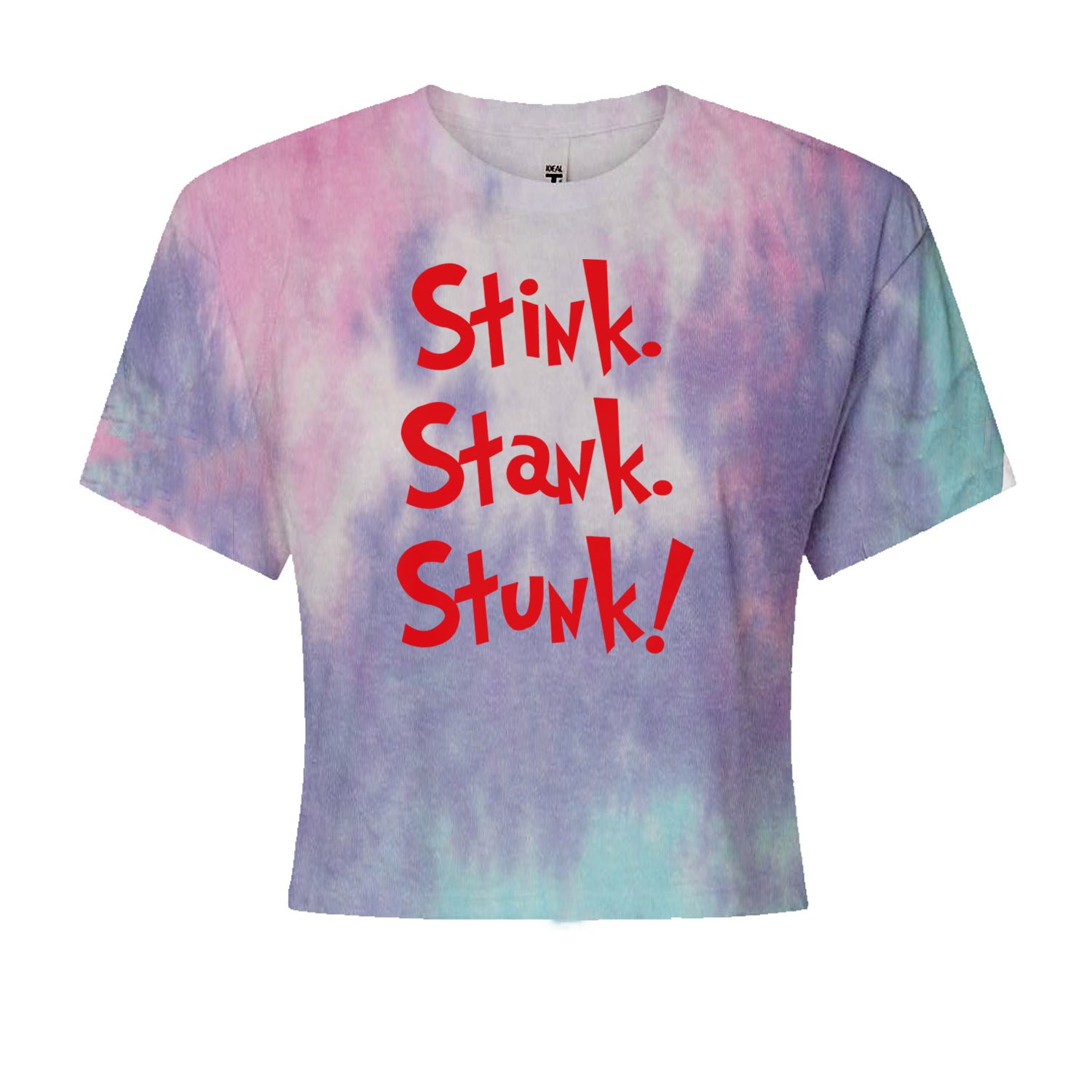 Stink Stank Stunk Gr-nchCropped T-Shirt Cotton Candy
