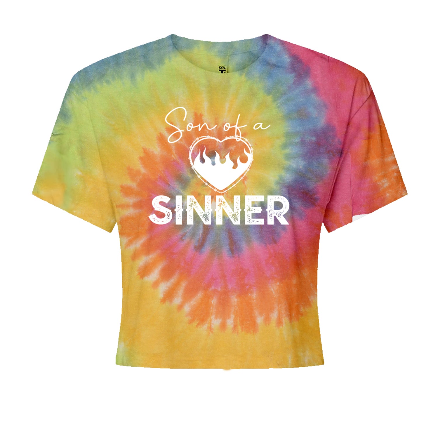 Son Of A Sinner Somebody Save Me From Myself  Cropped T-Shirt Eternity