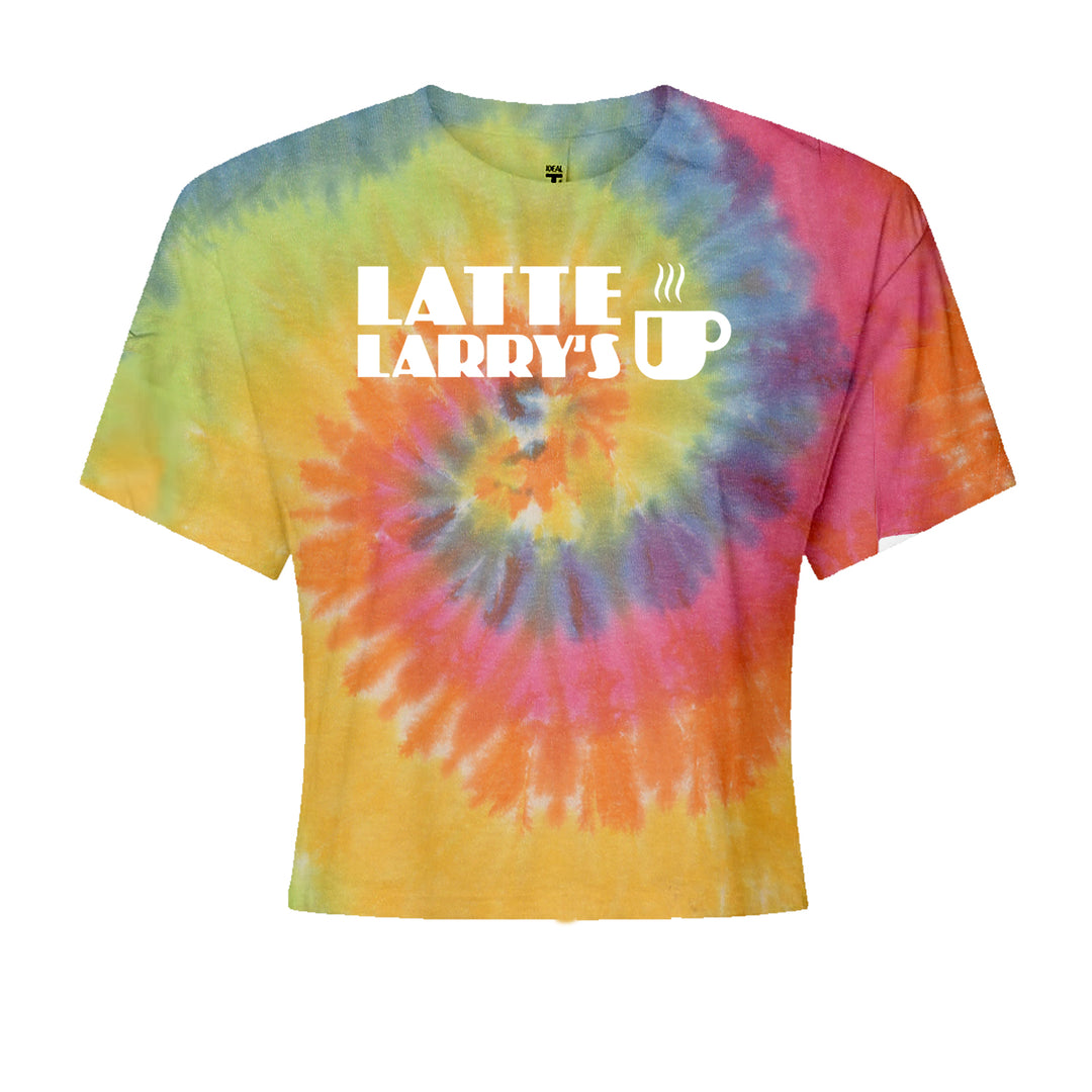 Latte Larry's Enthusiastic Coffee Cropped T-Shirt Eternity