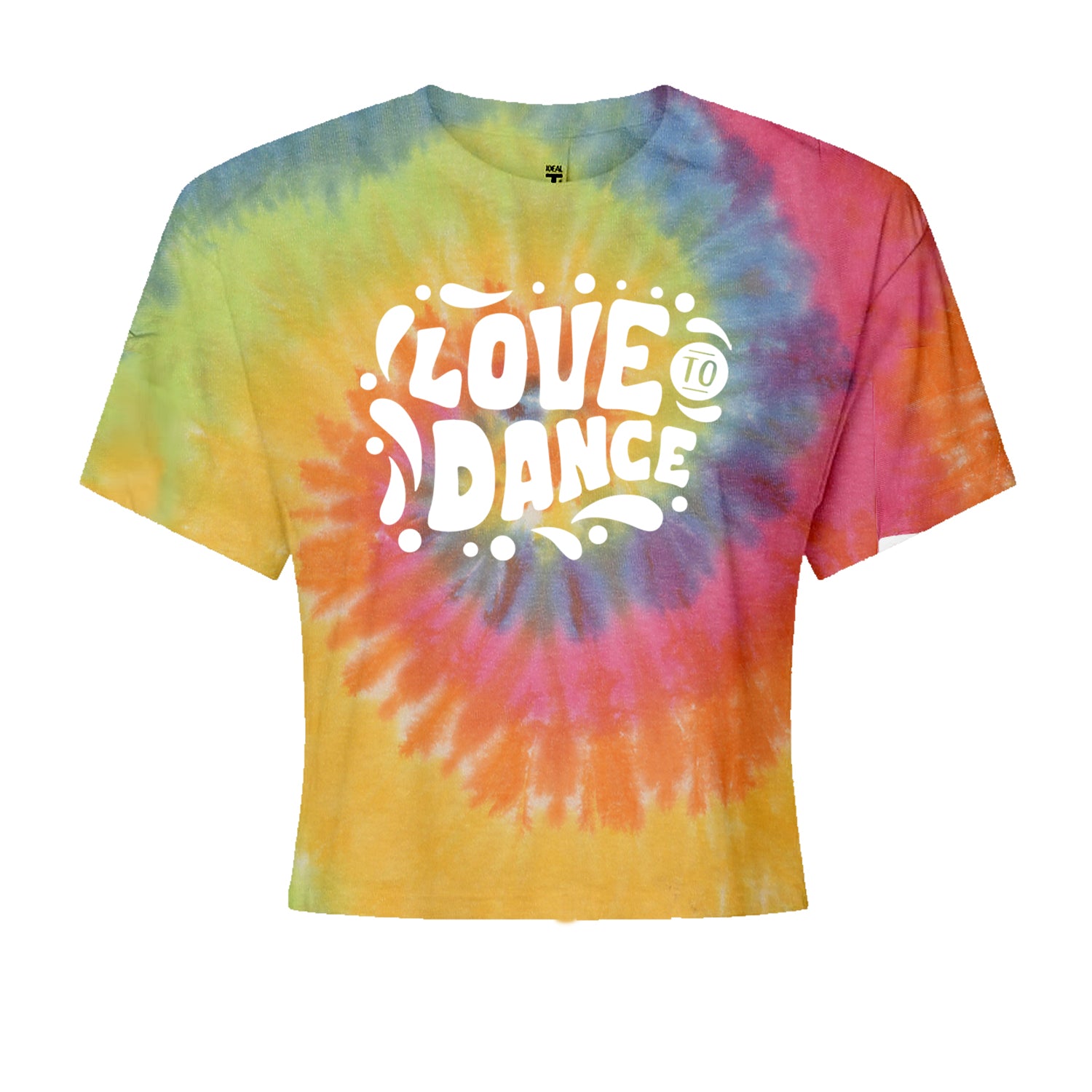 Love To Dance Cropped T-Shirt Eternity