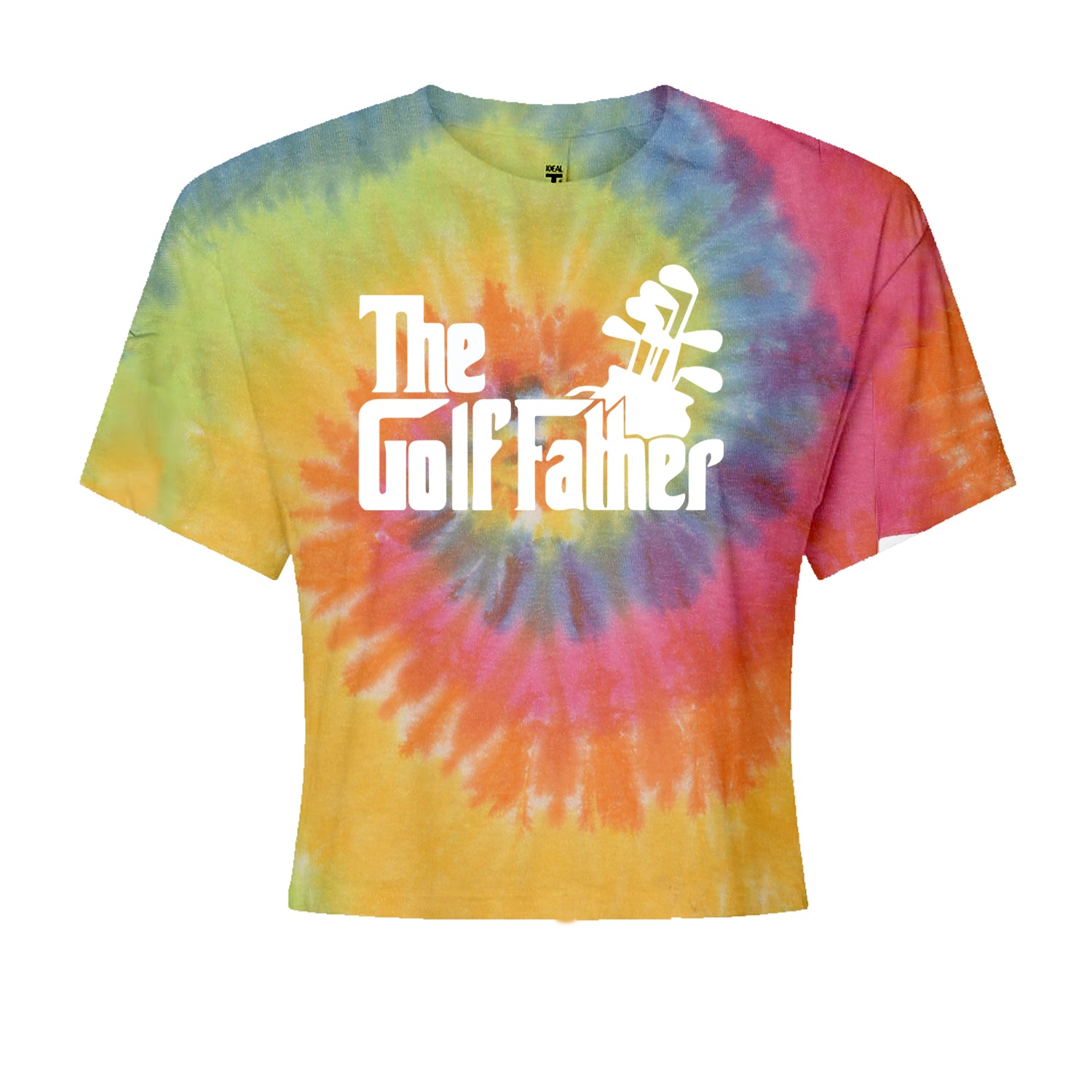 The Golf Father Golfing Dad  Cropped T-Shirt Eternity