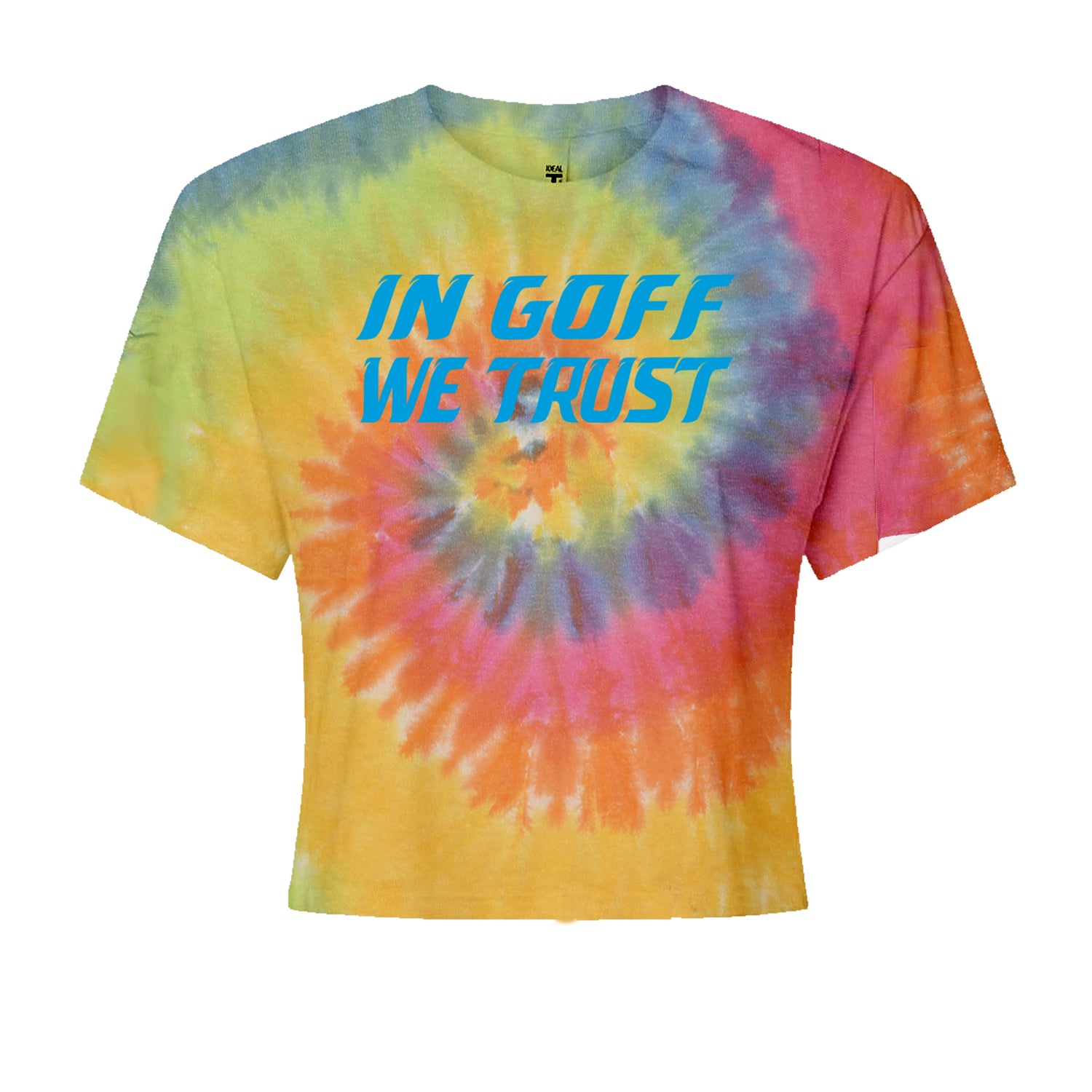 In Goff We Trust DetroitCropped T-Shirt Eternity