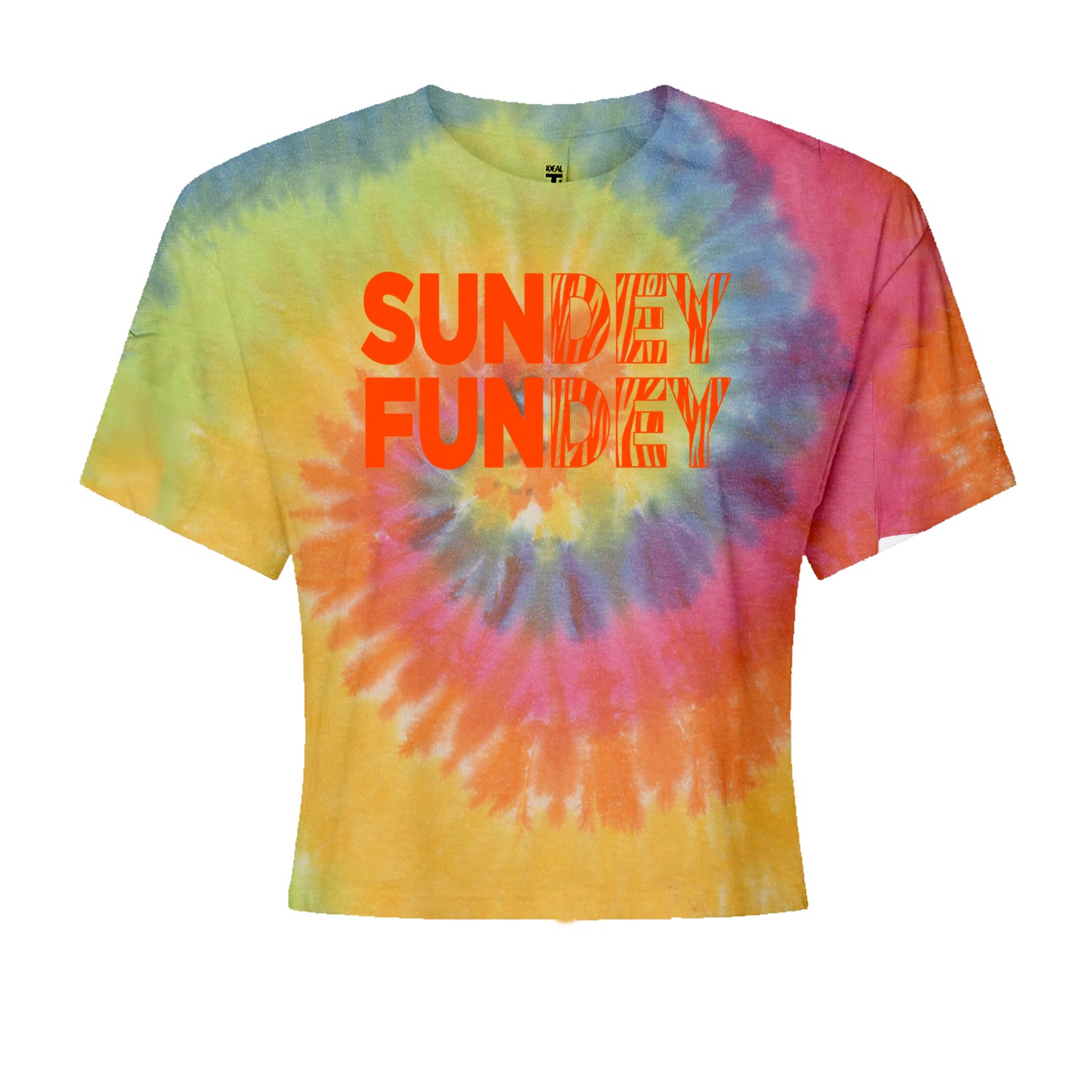 SunDEY FunDEY Sunday FundayCropped T-Shirt Eternity