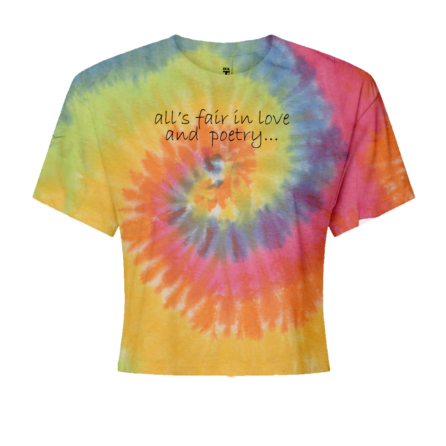 All's Fair In Love And Poetry TTPD Poets Department Cropped T-Shirt Eternity