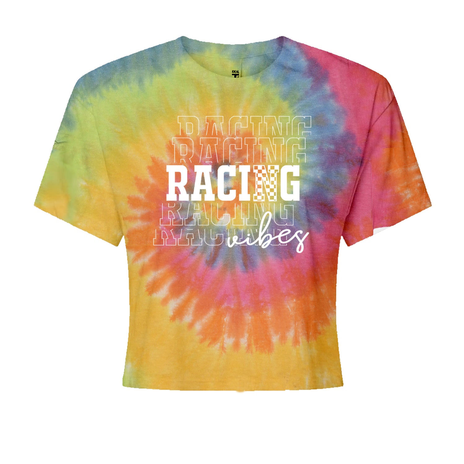 Racing Vibes Cropped T-Shirt Eternity