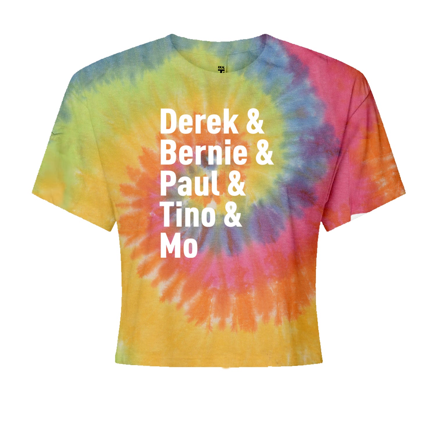 Derek & Bernie & Paul & Tino & Mo Cropped T-Shirt Eternity