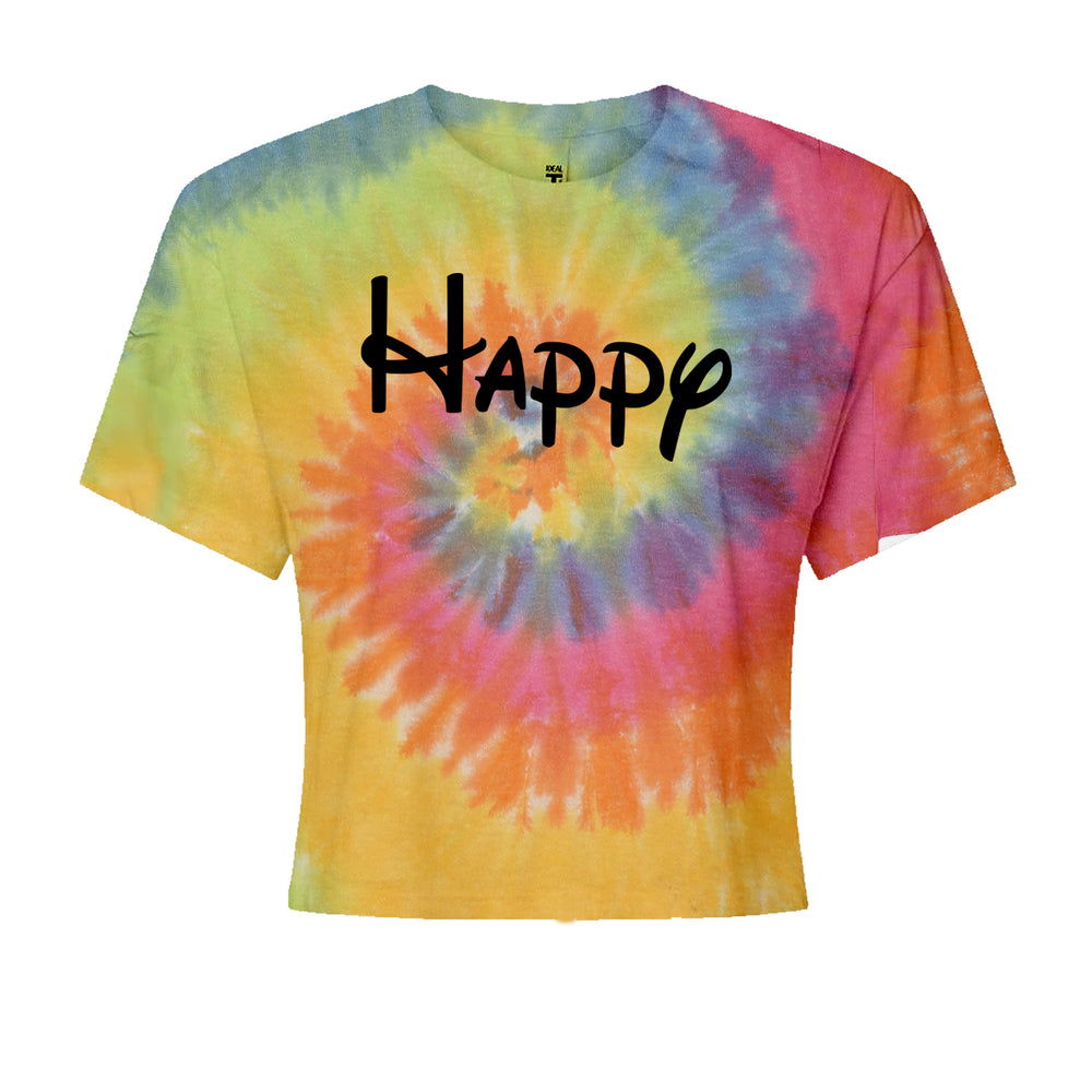 Happy - 7 Dwarfs Costume Cropped T-Shirt Eternity