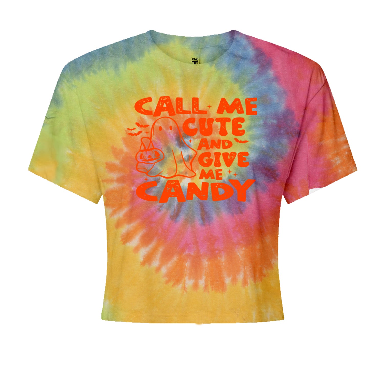 Call Me Cute And Give Me Candy Cropped T-Shirt Eternity