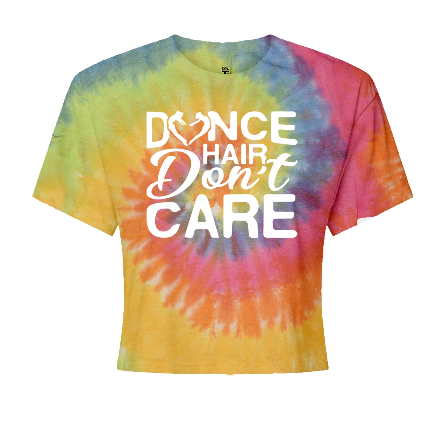 Dance Hair Don't Care Cropped T-Shirt Eternity