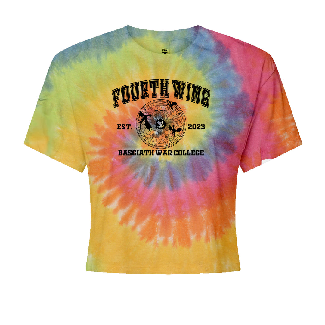 Fourth Wing Basgiath War College Cropped T-Shirt Eternity