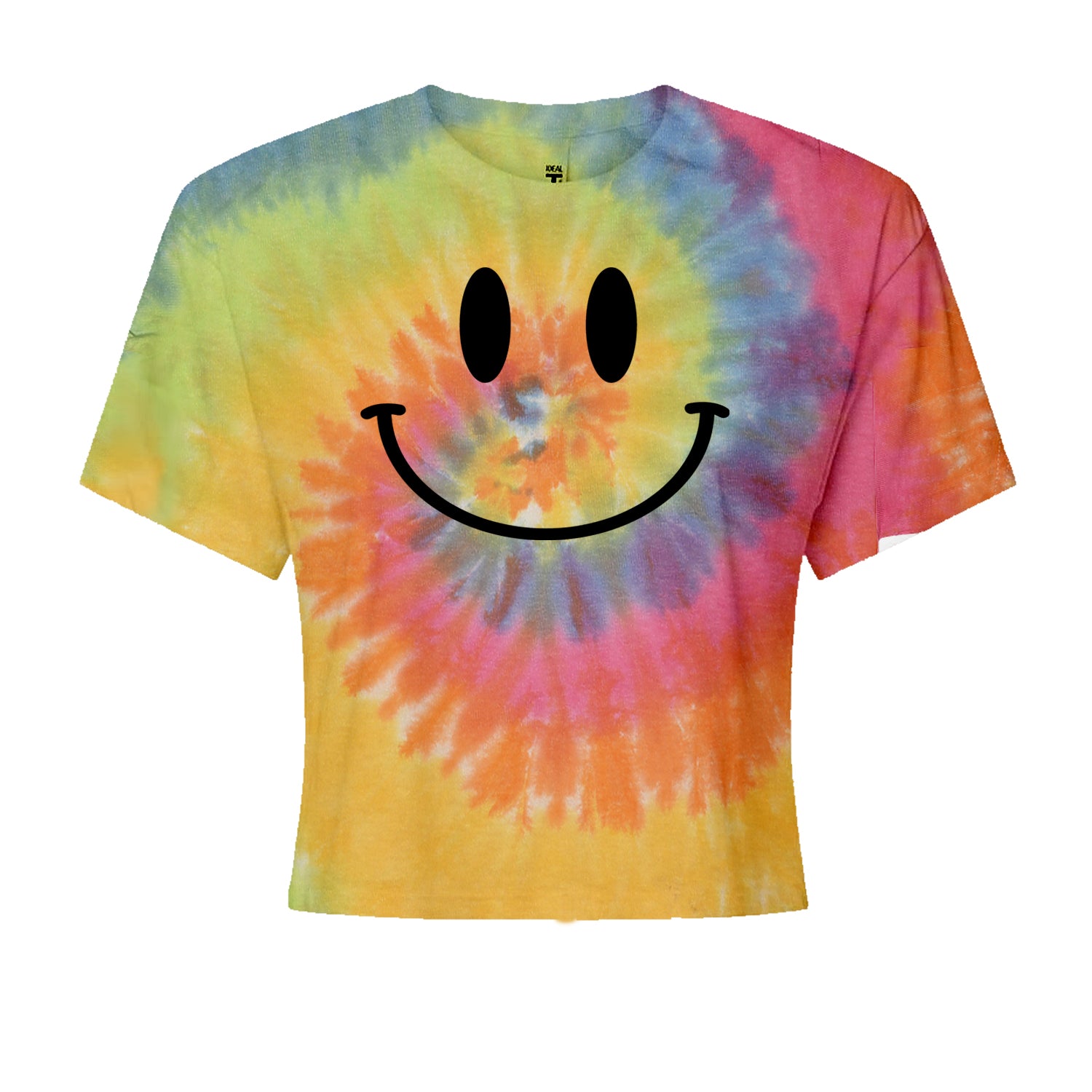 Smile Face Cropped T-Shirt Eternity