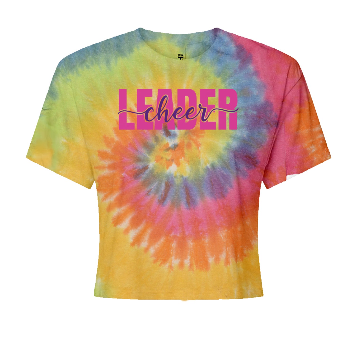 Cheerleader Script Style Cropped T-Shirt Eternity